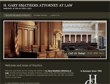 Tablet Screenshot of hgarysmathers.com